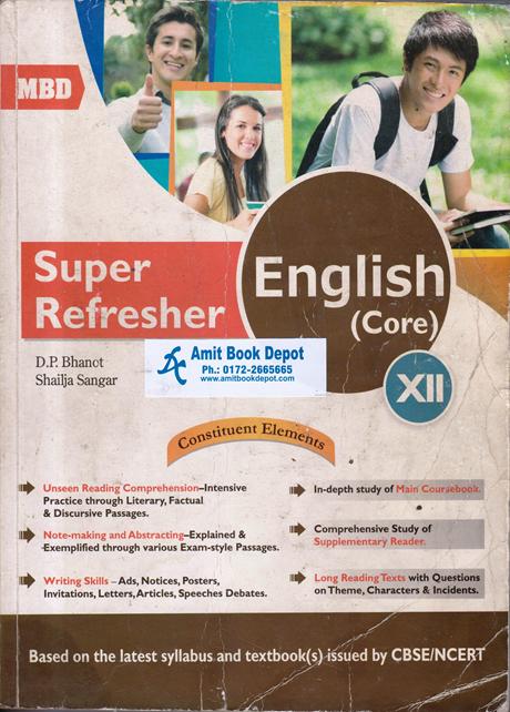 Super Refresher English Core for Class 12th (OLD)