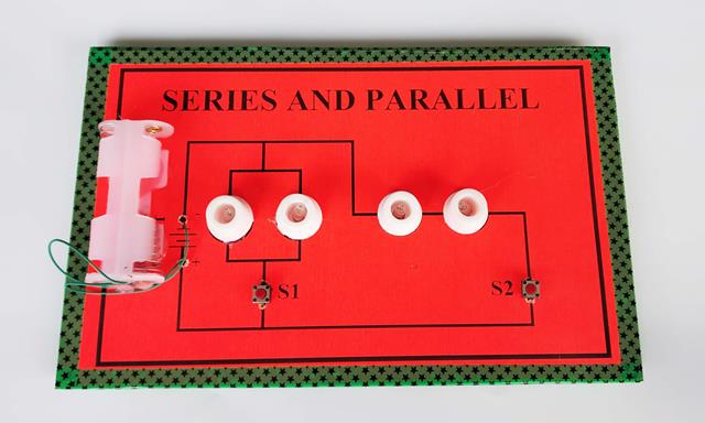Series and Parallel Connection in Bulb Working Model with Printed Report