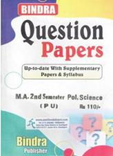 Bindra Question Papers MA Political Sciences 2nd Sem PU Chandigarh