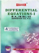 Rapidsol Differential Equations 1 for BA and BSc 3rd Semester PU