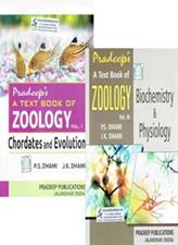 Pradeep A Textbook of Zoology BSc 2nd Year (3rd and 4th Semester) PU Chandigarh (Set of Two Volumes)