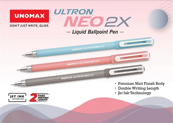 Unomax Ultron Neo 2X Liquid Ballpoint Pen