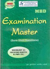 MBD Examination Master Sociology BA 2nd Semester PU