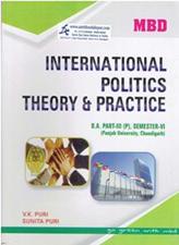 MBD International Politics Theory and Practice BA 6th Semester PU (Punjabi Medium)