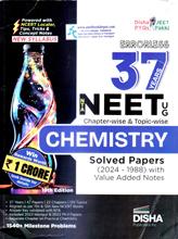 Disha 37 Years NTA NEET Chemistry Chapter wise Topic wise Solved Papers