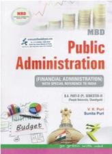 MBD Public Administration Finacial Administration BA 4th Semester (Punjabi Medium)