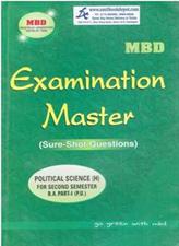 MBD Examination Master Political Science BA 2nd Semester PU (Hindi Medium)
