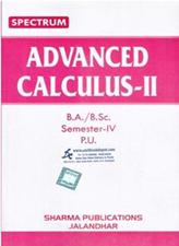 Spectrum Advanced Calculus 2 for BA and BSc 4th Semester PU Chandigarh