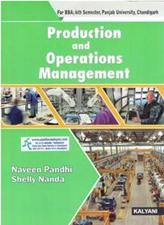 Production and Operations Management BBA 6th Semester PU Chandigarh