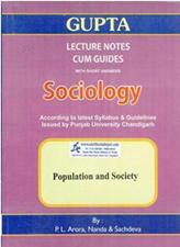 Population and Society for MA Sociology 2nd Semester Punjabi Medium