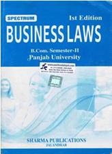 Spectrum Business Laws for BCom 2nd Sem PU Chandigarh