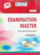 MBD Examination Master English BA 6th Semester PU