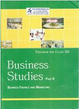 NCERT Business Studies Part 2 Business Finance and Marketing Textbook For Class 12th