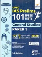 Disha UPSC IAS Prelims 101 Speed Tests General Studies Paper 1