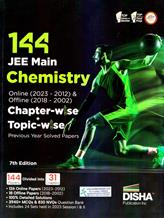 Disha 164 JEE Main Chemistry Online and Offline Chapterwise And Topicwise Solved Papers