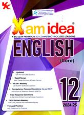 Xam Idea English Core  for Class 12th 2023-24