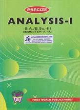 Precize Analysis 1 BA and BSc 5th Semester PU Chandigarh