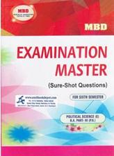 MBD Examination Master Political Science BA 6th Semester PU