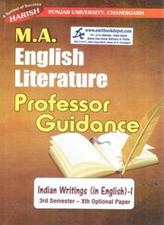 Harish Professor Guidance Indian Writings  in English 1 MA 3rd Sem 10th Optional Paper (NEW)