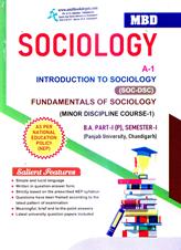 MBD Sociology Guide BA 1st Sem PU (Punjabi Medium)