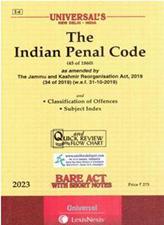 Universal Bare Act The Indian Penal Code