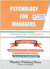 Himalaya Psychology for Managers BCOM 1st Semester PU Chandigarh