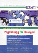 High Scorer Psychology for Managers BCOM 1st Semester PU Chandigarh