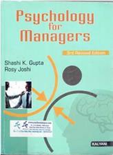 Psychology for Managers BBA 2nd Semester PU Chandigarh