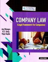 Company Law Bcom and BBA 3rd Semester PU Chandigarh