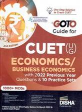 Disha Goto Guide For CUET (UG) Economics Business Economics