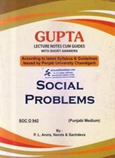 Social Problems for MA Sociology 4th Semester PU Punjabi Medium