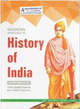 Modern History of India (From 1750 to 1964 AD) BA 3rd Semester PU (Hindi Medium)