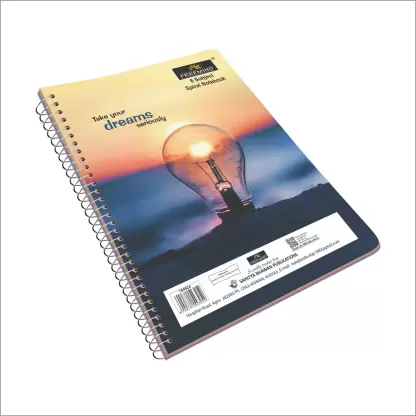 FREEMIND 6 Subjects Spiral Notebook (600 Pages)