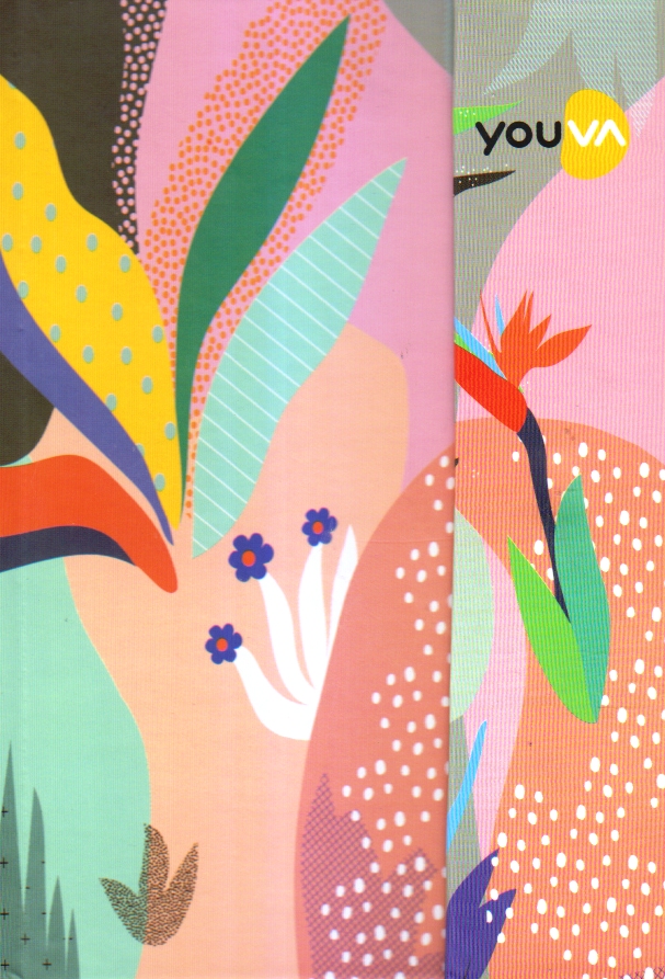 YouVA Hardcover Dairy Notebook 160 Page (Size 10.5 x 14.8 cm)