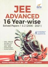 Disha JEE Advanced 16 Year Wise Solved Papers 1 and 2
