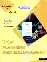 Tax Planning and Management for MCOM 3rd Semester PU Chandigarh